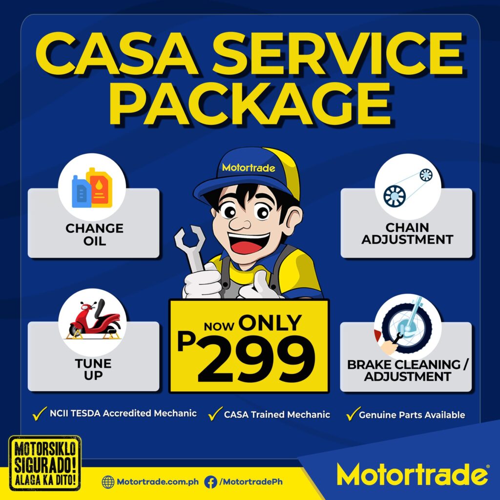 CASA SERVICE PACKAGE - Motortrade Ph